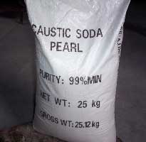99% pearl caustic soda bag