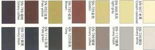 Door closers color sample